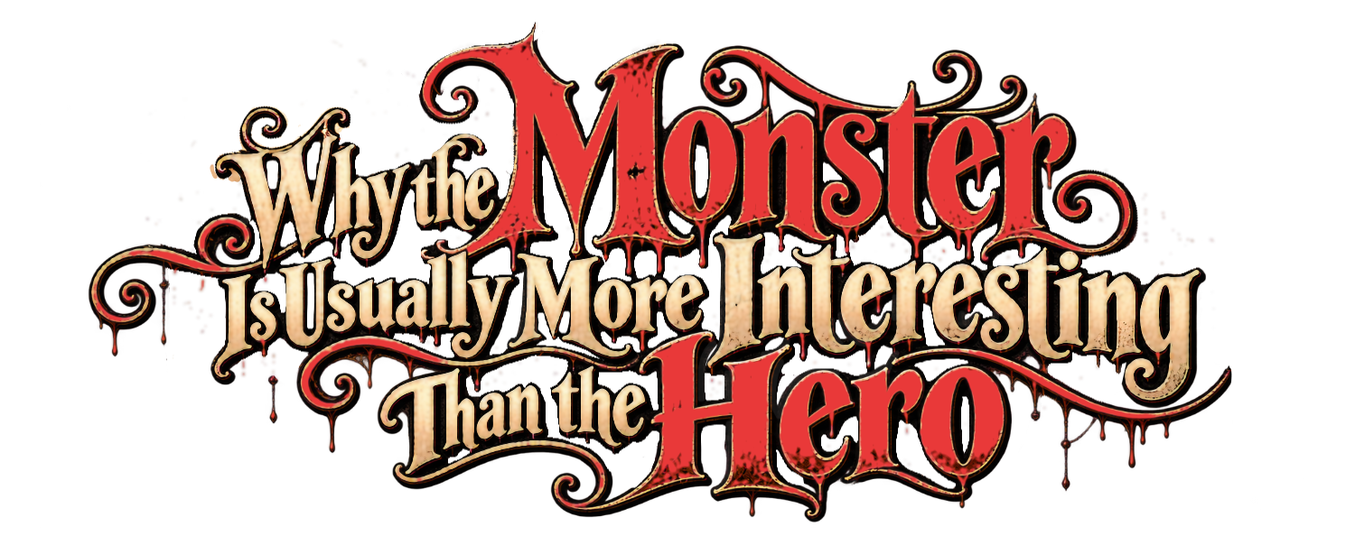 Why the Monster is Usually More Interesting Than the Hero