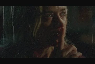 Evelyn Abbott keeping quiet in A Quiet Place