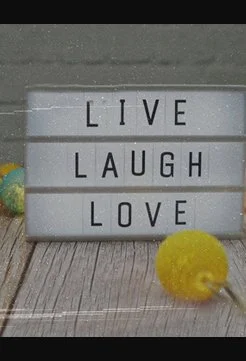 live laugh love sign