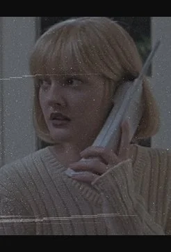 Casey Becker answering the call in Scream