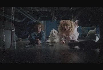 looking under the bed in the babadook