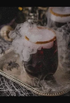 bloody sangria halloween cocktail