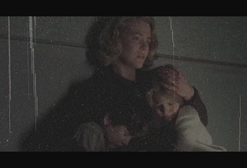 Frightened Grace and her children in The Others