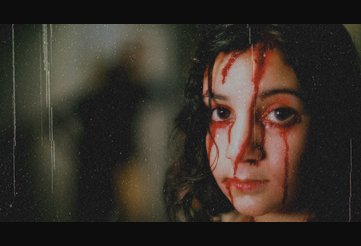 Vampire child Eli in Let the Right One In