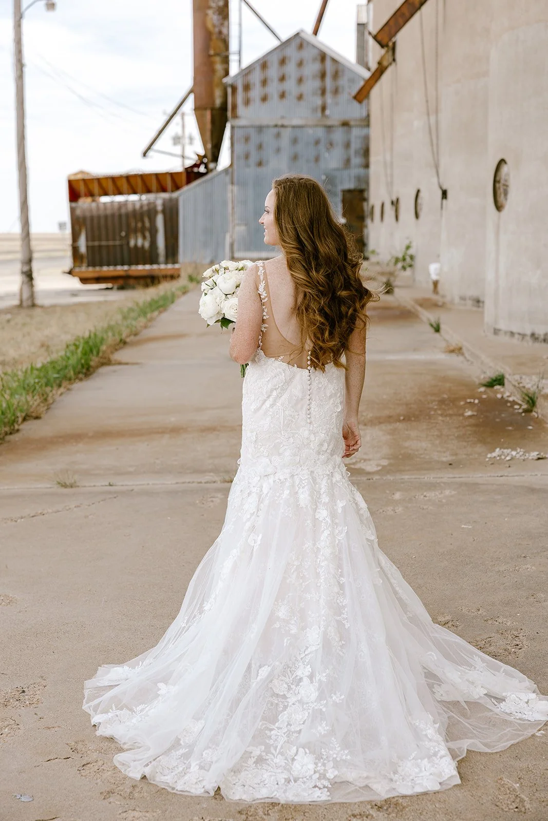 Historic grain elevator wedding venue near Canyon Texas
