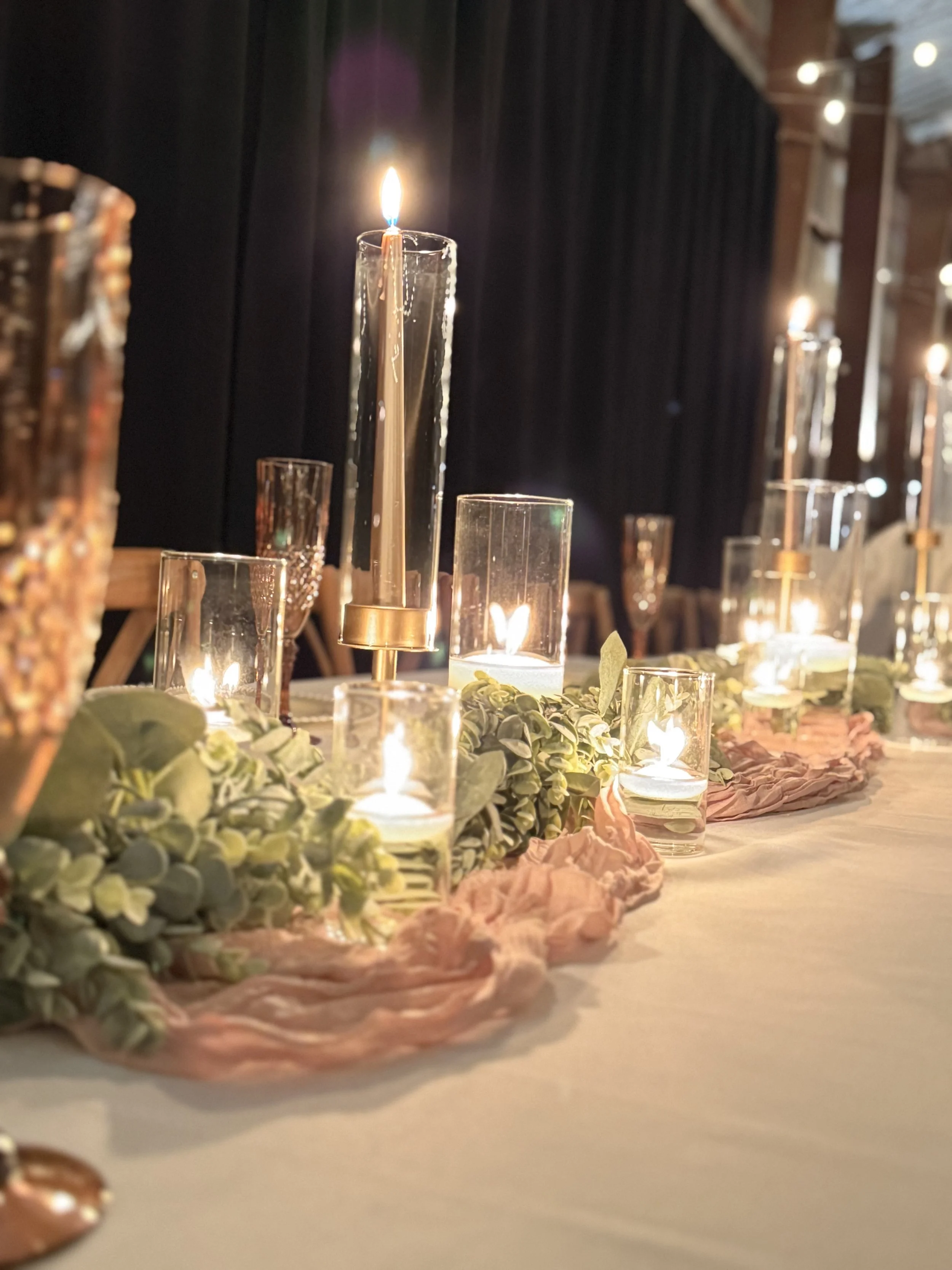 Amarillo wedding venue decor