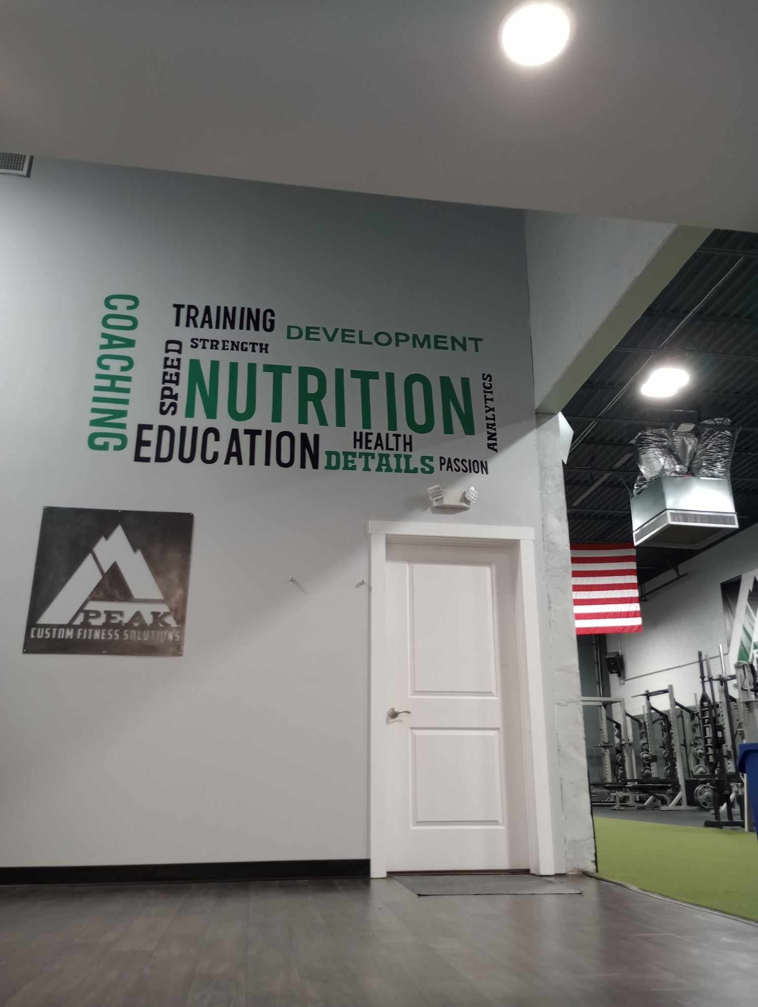 Gym Mural Fitness Mural