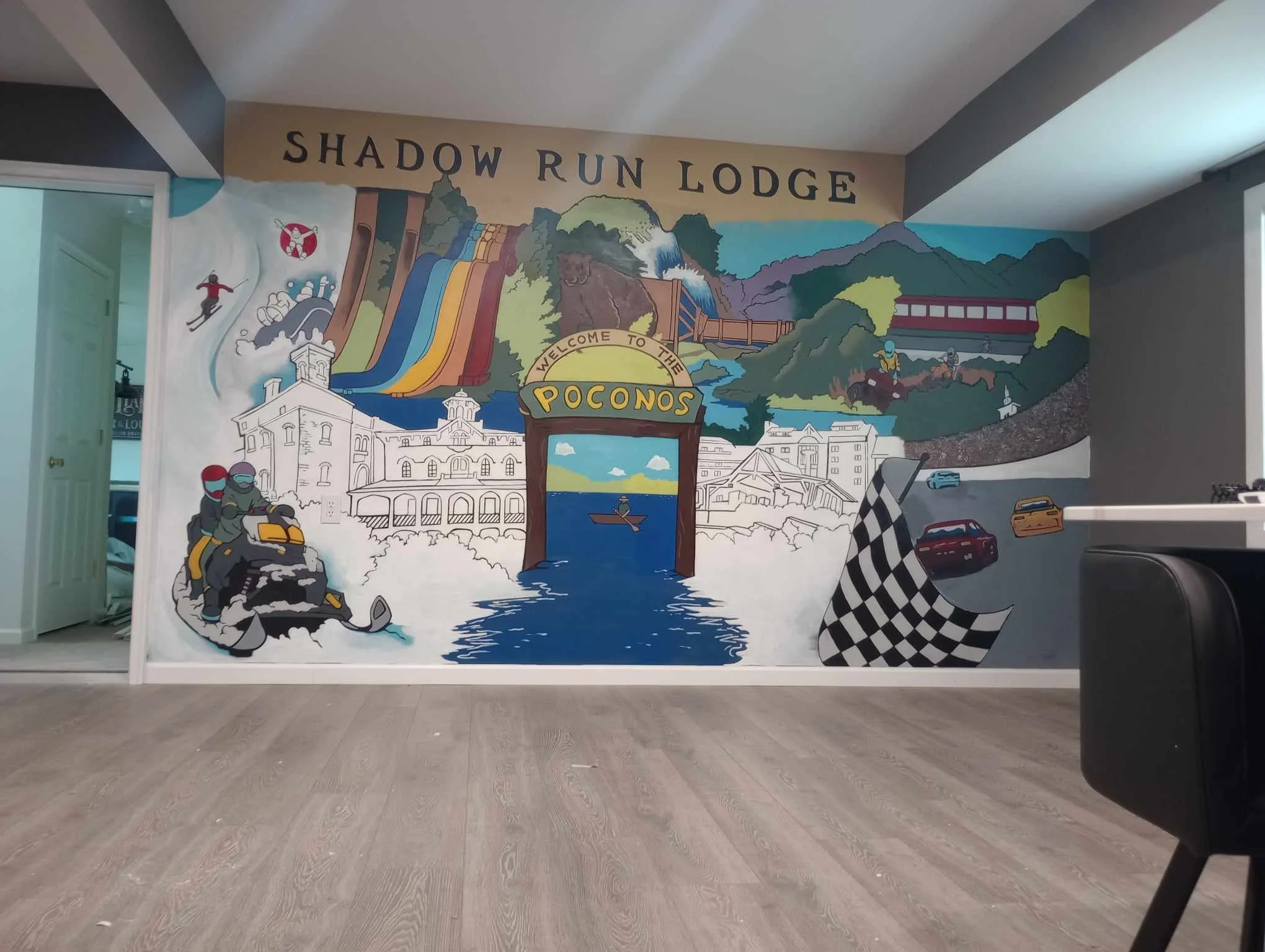 Air BNB Mural Verbo Mural Rental Mural 