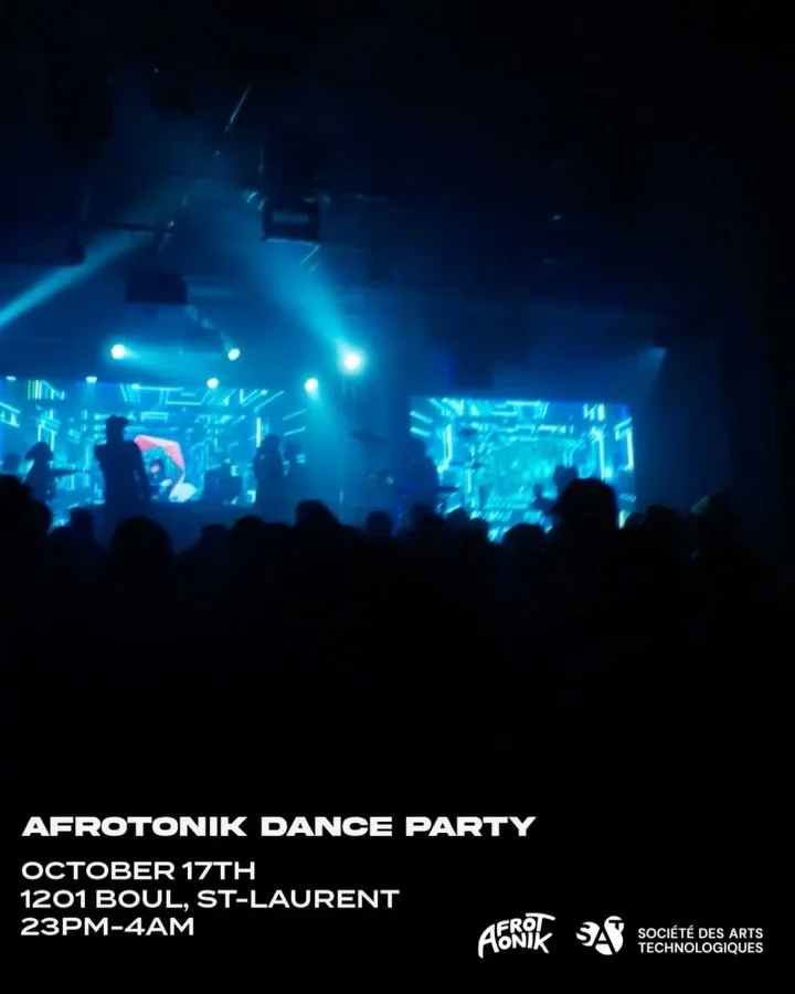 AFROTONIK FAM! Le 17 octobre, on revient &agrave; la SAT pour votre dance party favori,  mais cette fois, on fait les choses diff&eacute;remment 👀

On garde &ccedil;a secret pour le moment, mais croyez-nous, ce sera l&rsquo;une de nos soir&eacute;es
