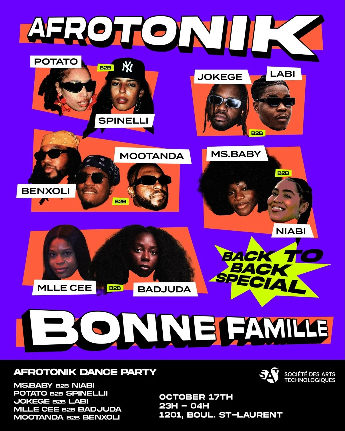 LA FAMILLE, On peut enfin vous le dire 👀🔥

Quand on disait que cette soir&eacute;e serait diff&eacute;rente, on parlait de &ccedil;a : pour la toute premi&egrave;re fois, on s&rsquo;associe avec nos amis de @bonnefamille_ pour une collab long overd