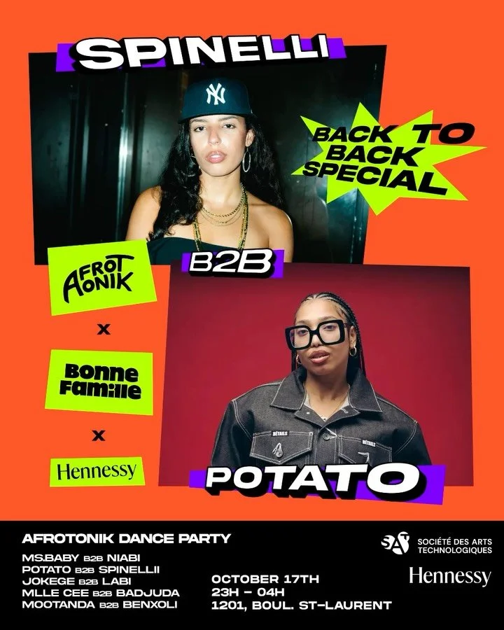 You already know we had to run it back with @po.tato and @spininelli for our special B2B🙂&zwj;↕️

Everytime these two pull up behind the decks, its always a certified banger 🏅

This Saturday at la SAT 📍