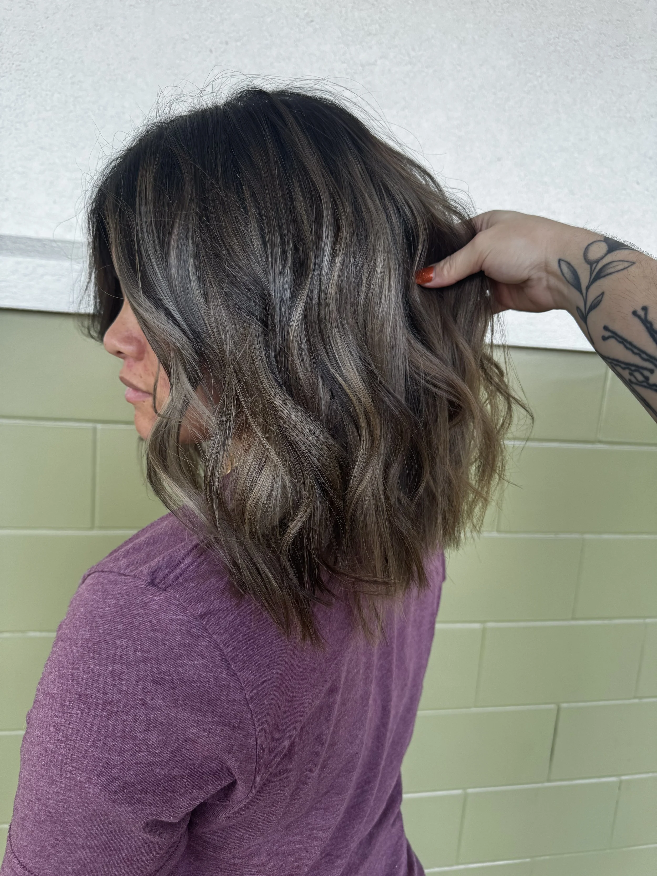 ashy gray blonde toner