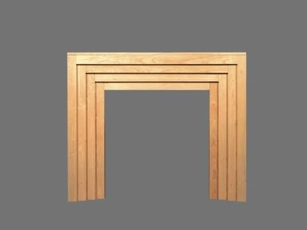 Art Deco in natural Oak