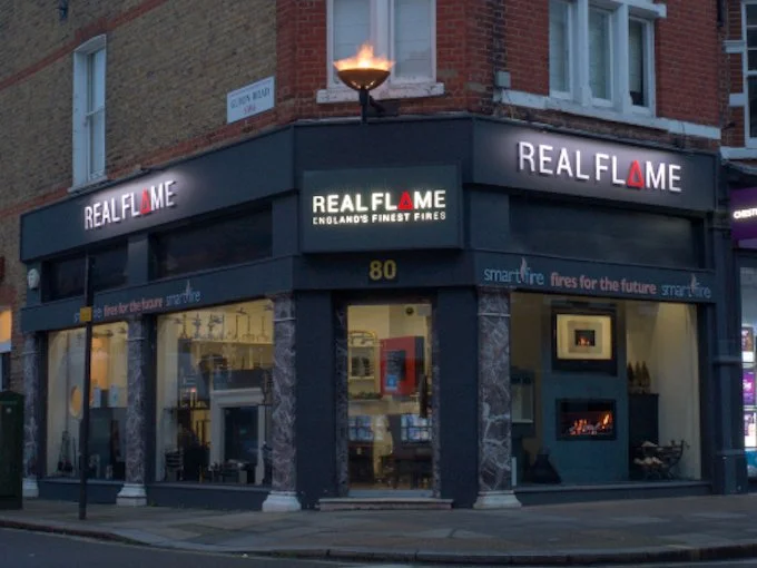 Real Flame London fire and stove shop