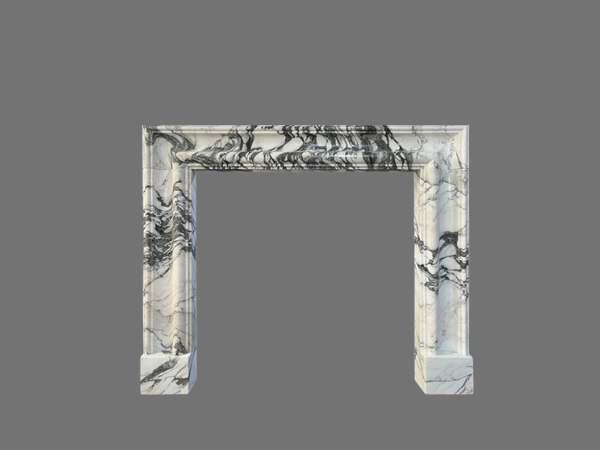 Classic Bolection in Arabescato marble
