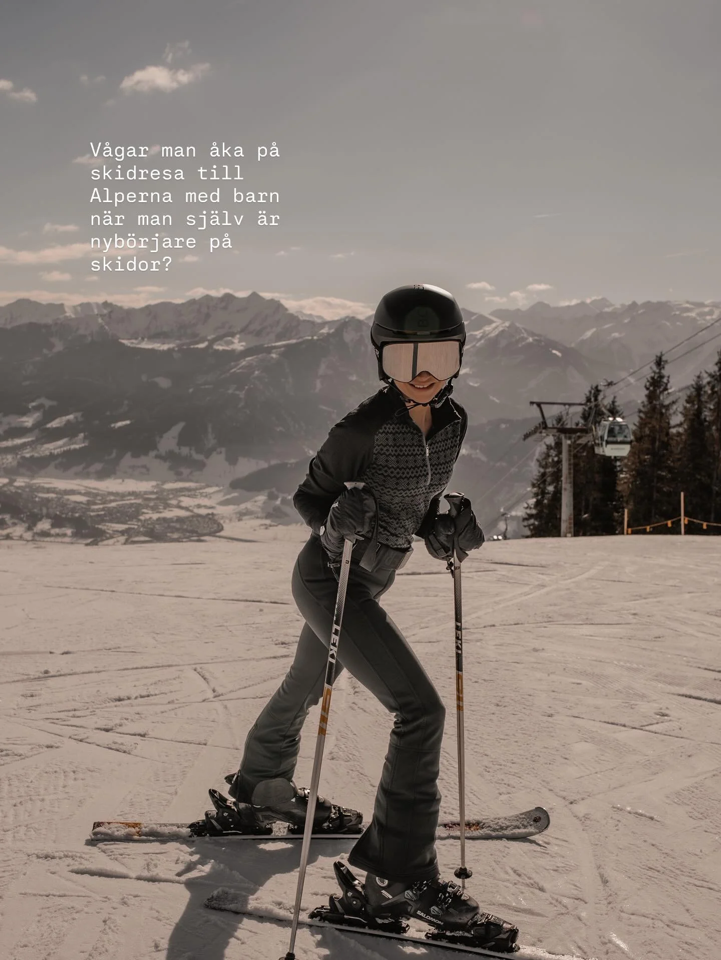 ⛷️ Ta med bil - f&ouml;r v&aring;r del var det en enorm trygghet att k&ouml;ra till och fr&aring;n backen. Man m&aring;ste v&auml;nja sig vid allt k&aring;nkande p&aring; skidutrustning.

⛷️ S&auml;kerst&auml;ll att skidskolan ligger n&auml;ra parker