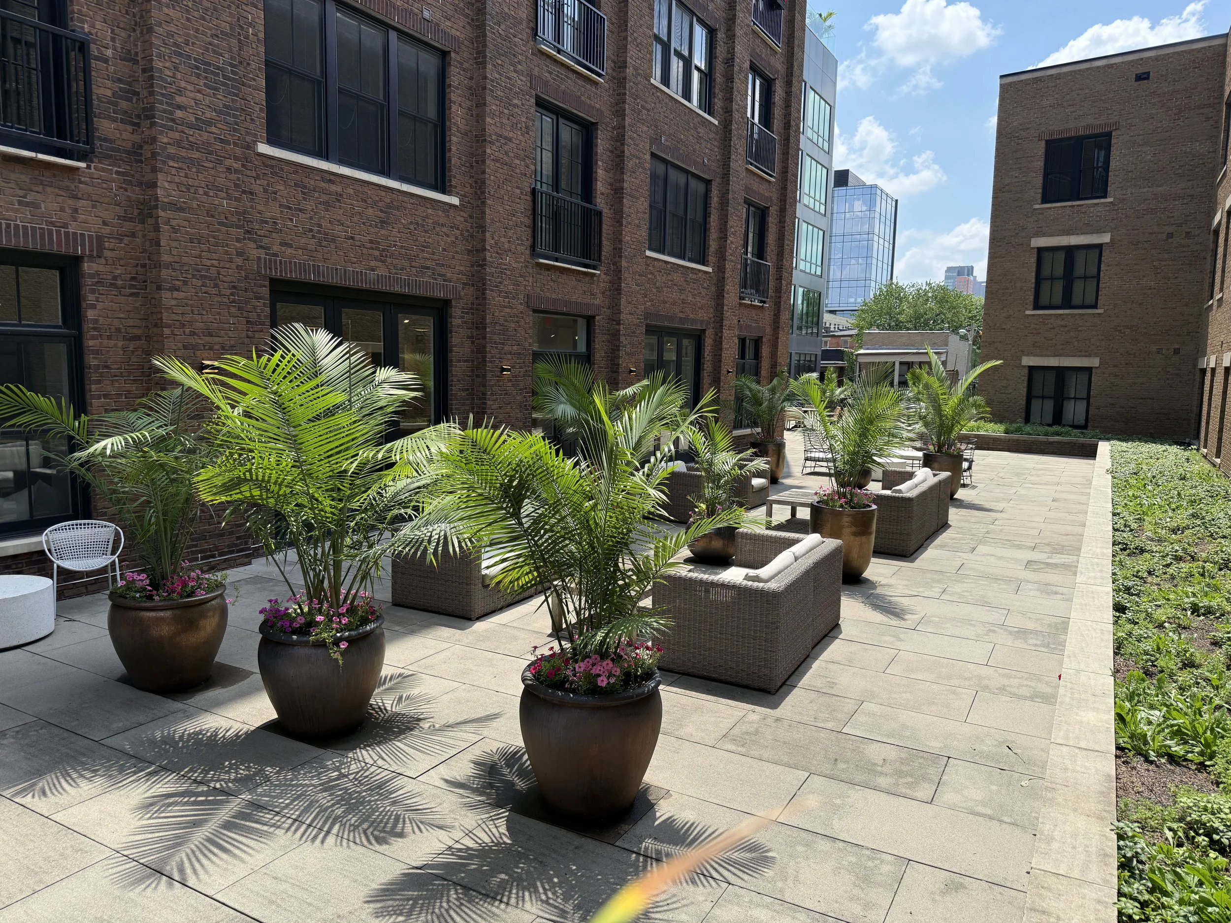 Hubbard Park Courtyard