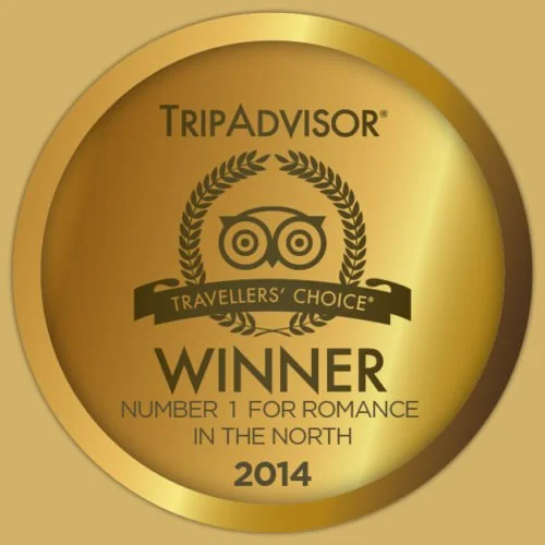 1st Place Winner – No.1 for Romance in the North – Trip Advisor Awards 2014