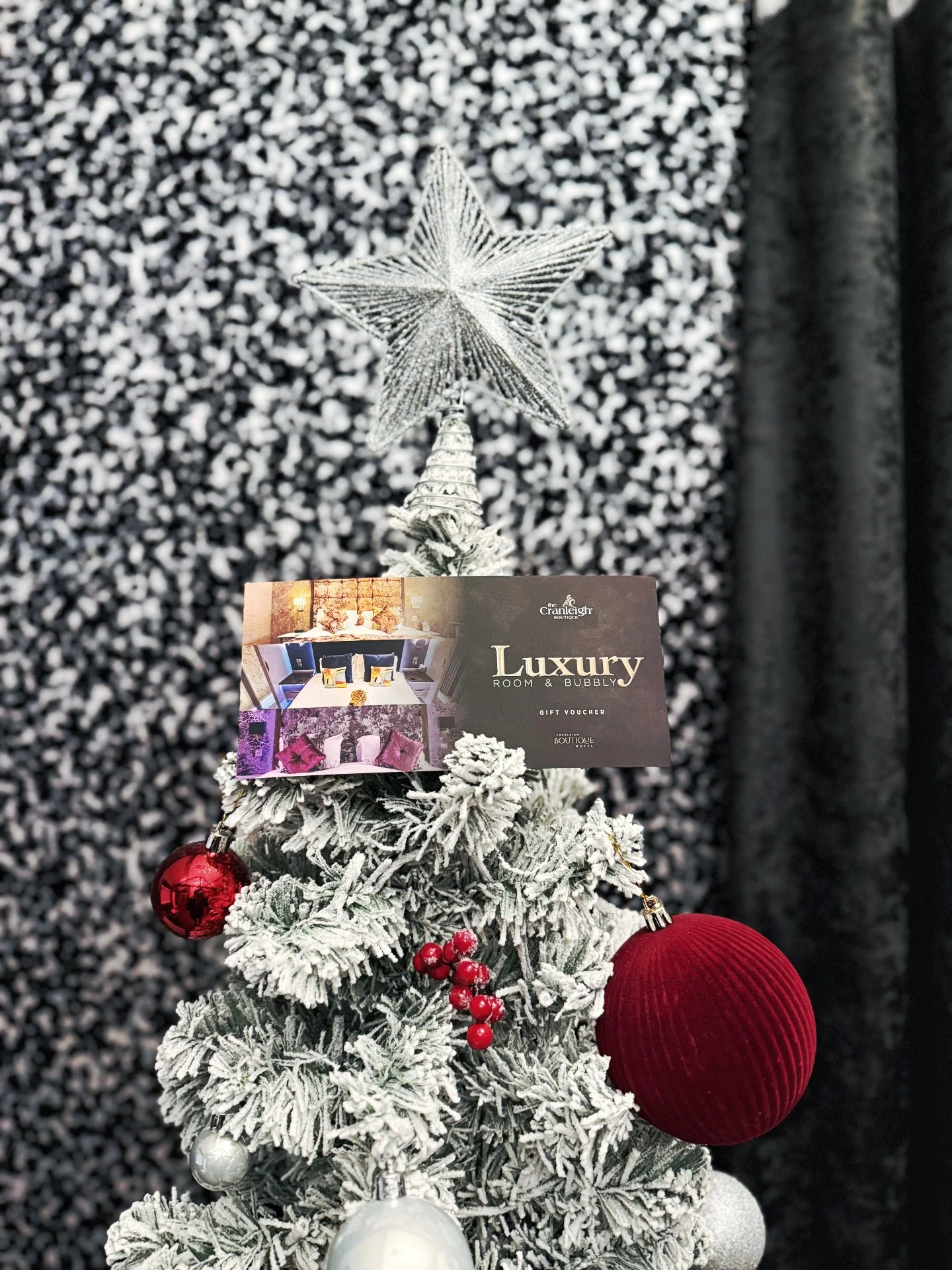 Luxury Room + Bubbly + Lake District magic = &pound;180
Forget boring presents - give them a proper romantic escape this Christmas!
1 night in our Luxury Room, champagne waiting, and zero distractions. Just the two of them in the heart of the Lakes!
