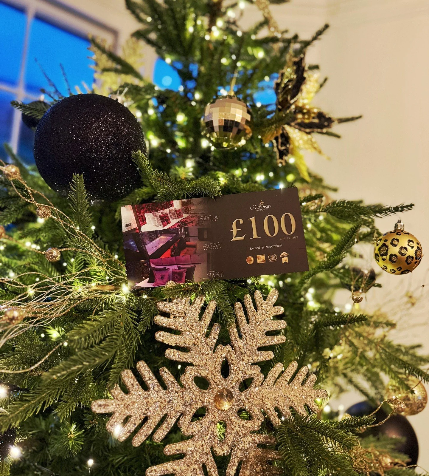 THE PERFECT FESTIVE GIFT FOR COUPLES 🎁

Cranleigh Boutique gift vouchers: Because they deserve a proper escape this festive season.
Just engaged? Newlyweds? Celebrating an anniversary?
Give them Lake District views, spa access, and a boutique stay t