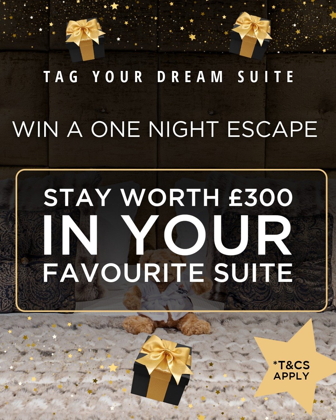 We are giving away our final golden ticket.

🕊️This is it&mdash;your last opportunity to win a one-night escape in your favourite designer suite. One final winner, one final suite, and one unforgettable Spring memory.

Will you be the one waking up 