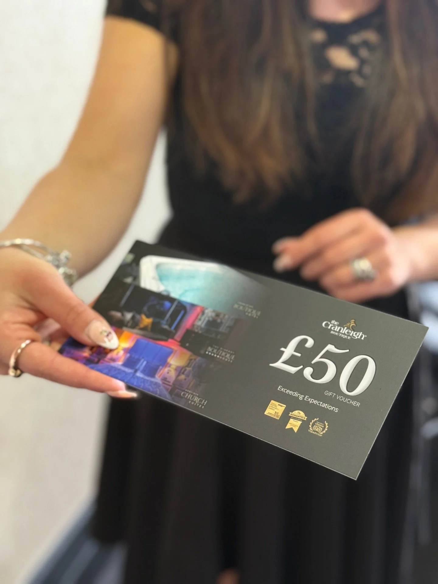 BE THE GUEST WITH THE BEST TASTE 🎁✨

Wedding invitations landing on the doormat? Don't buy another toaster. Give them an experience they&rsquo;ll actually remember.

A Cranleigh Gift Voucher (from &pound;50) is the smart-choice for couples who value