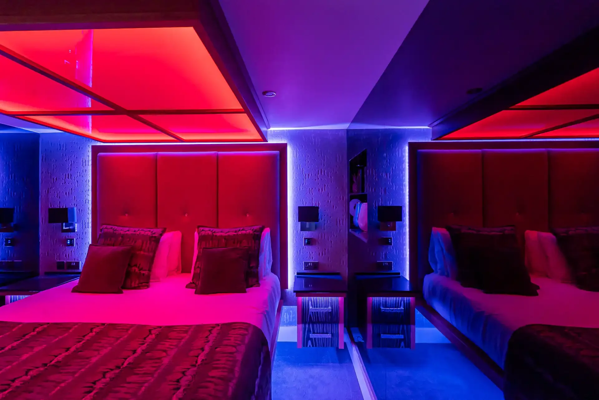 boutique church suite indulgence suite bowness hotel mood lighting