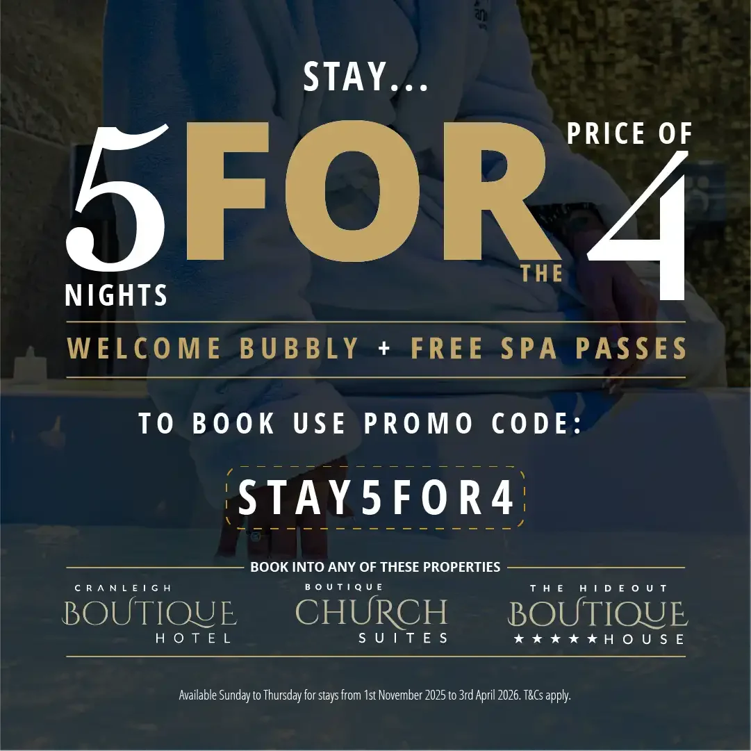 Stay 5 nights for the price 4
