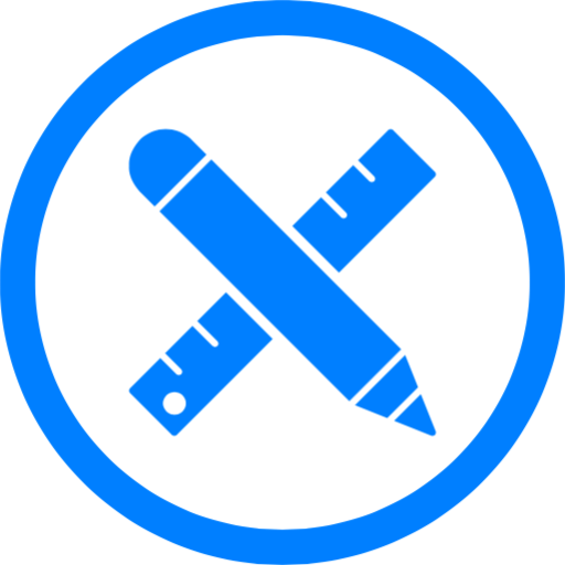 Ruler and pencil icon