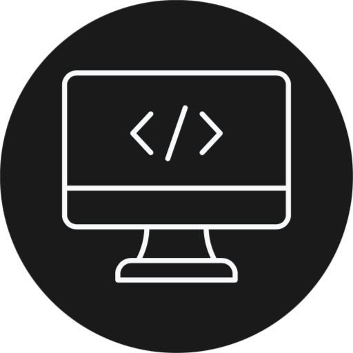 Desktop computer icon
