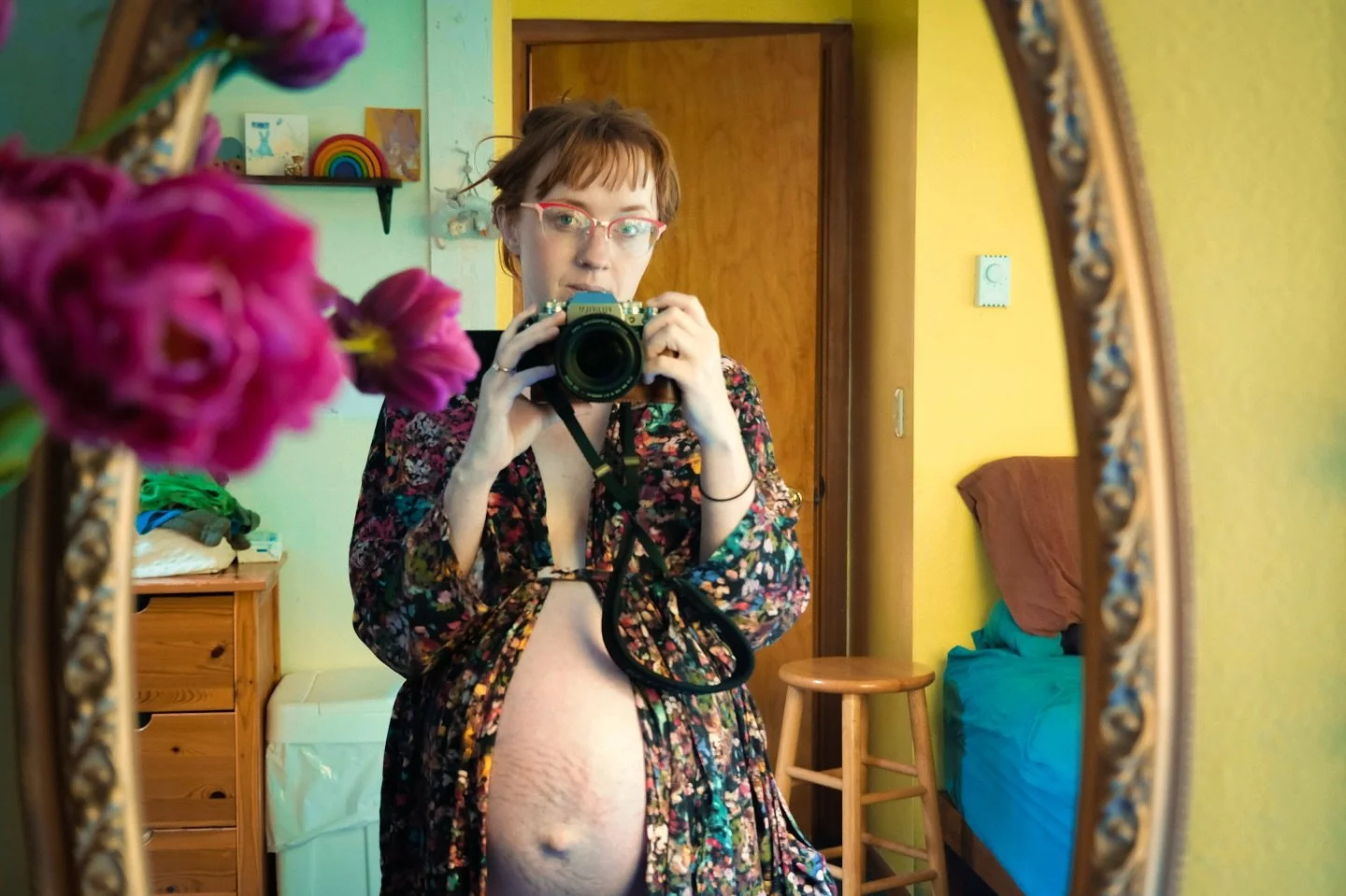 &lsquo;The morning of your birth day&rsquo;
April 17th, 2021 

#maternity #pregnancy #birthphoto #mamagaze #selfportrait #eyemamaproject