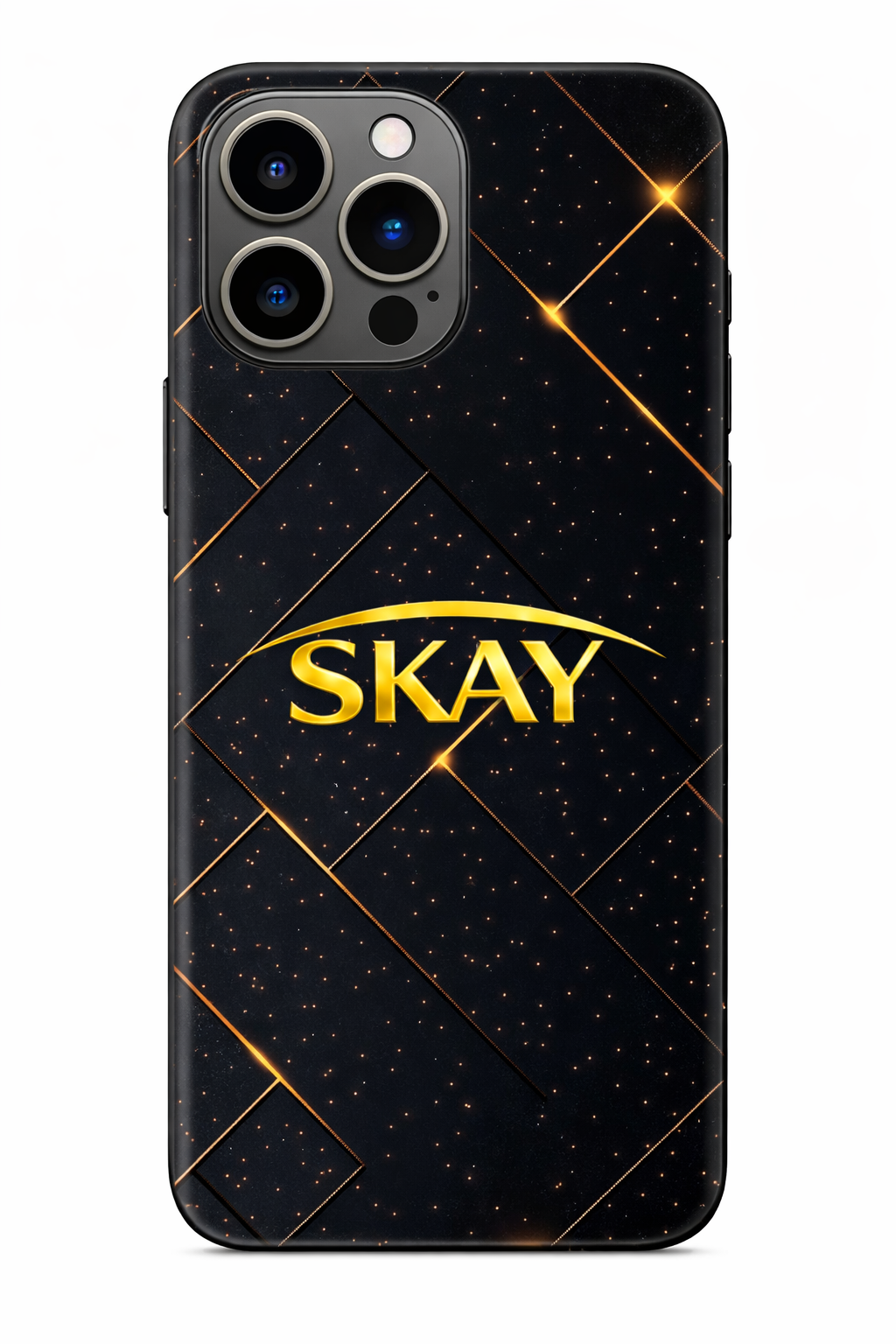 Sleek gold and black iPhone case.png