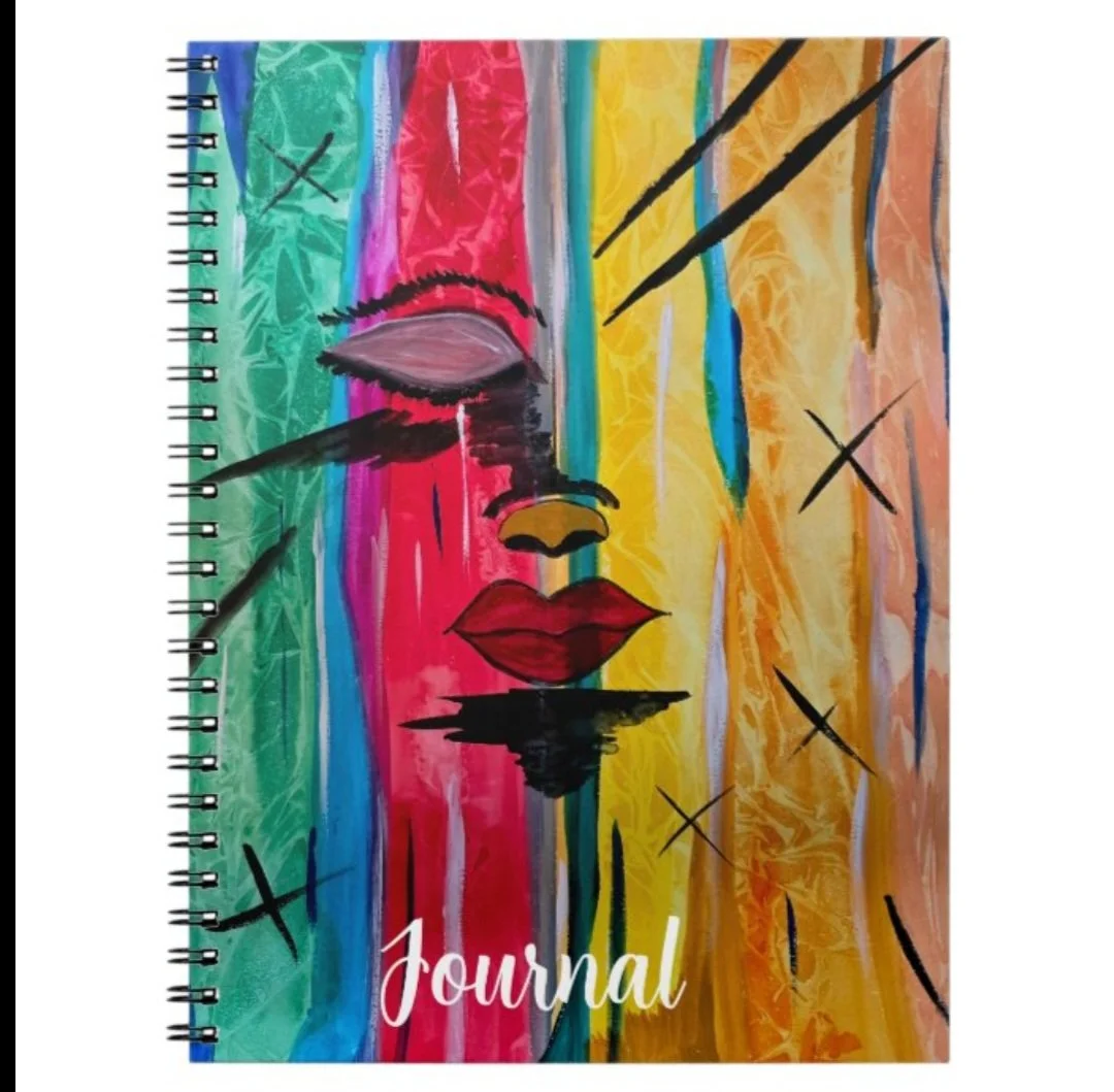 Journal Notebook - Gouache Painting