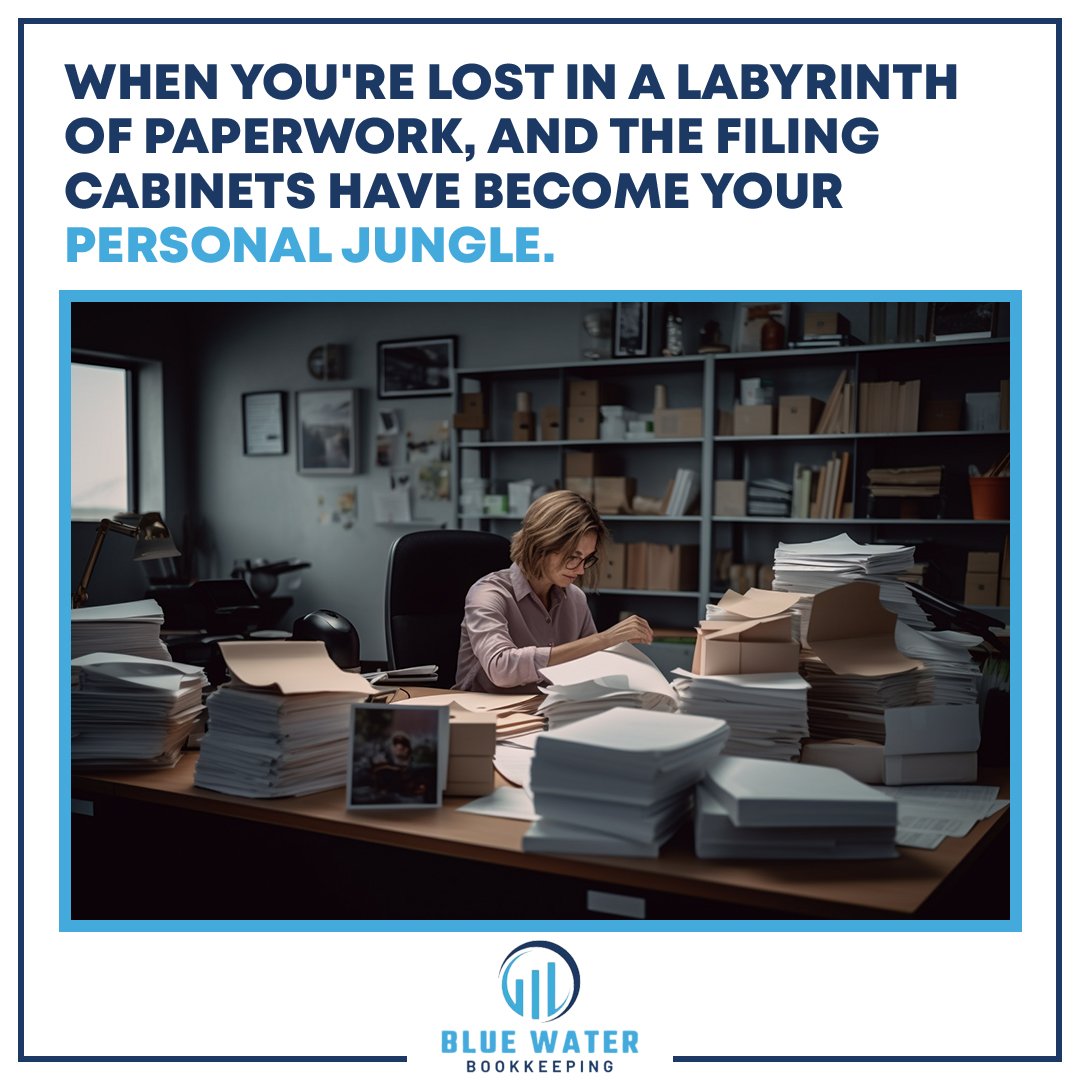 As your dedicated bookkeeper, I'll help you navigate through this jungle of documents, organize your filing systems, and ensure you find your way to financial clarity.
Say 'goodbye' to being lost and 'hello' to a well-structured and efficient docume