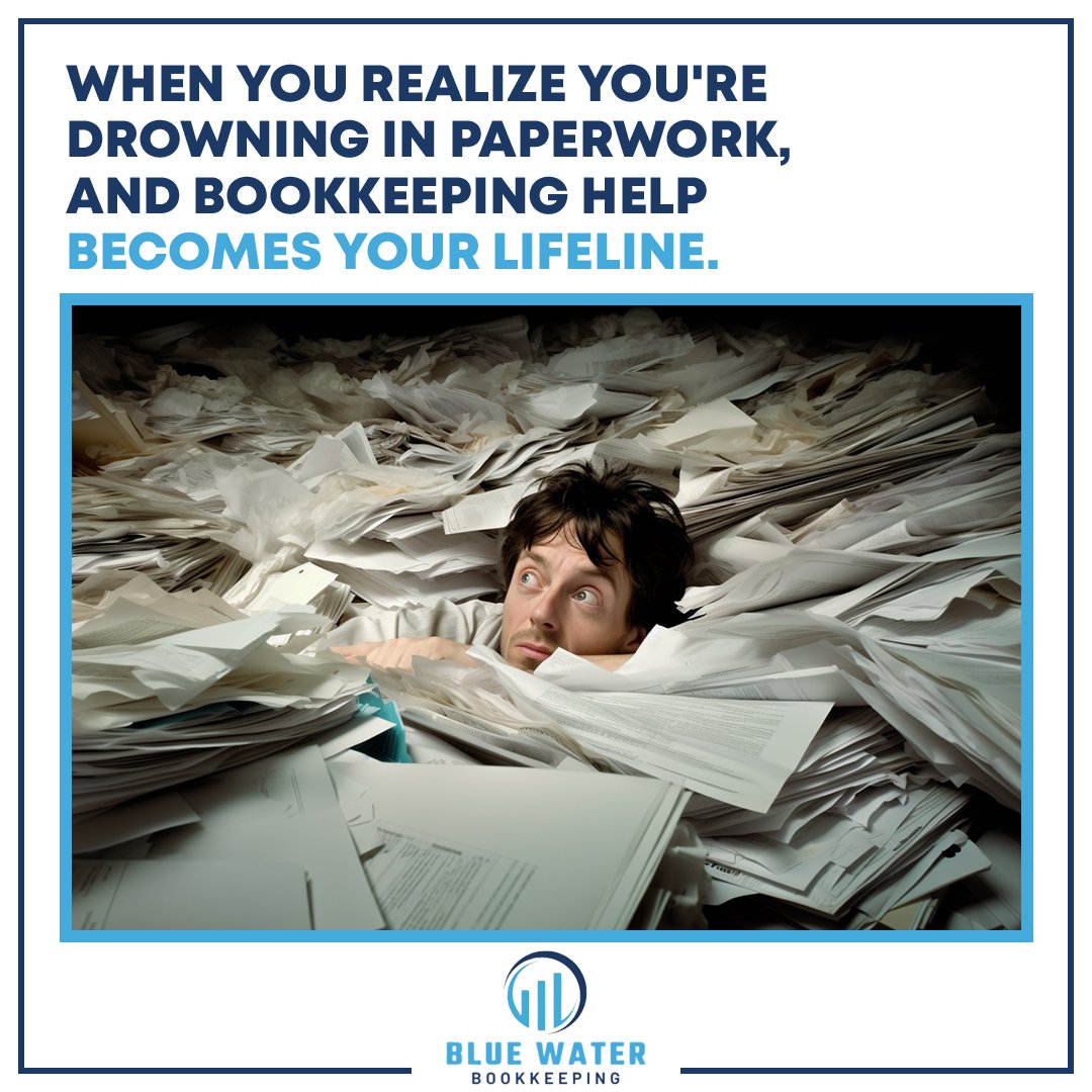 As your dedicated bookkeeper, I'm here to rescue you from this paperwork flood.
Let's streamline your processes, organize receipts and invoices, and ensure that your financial records are in order.
Say 'goodbye' to drowning in paperwork and 'hello'