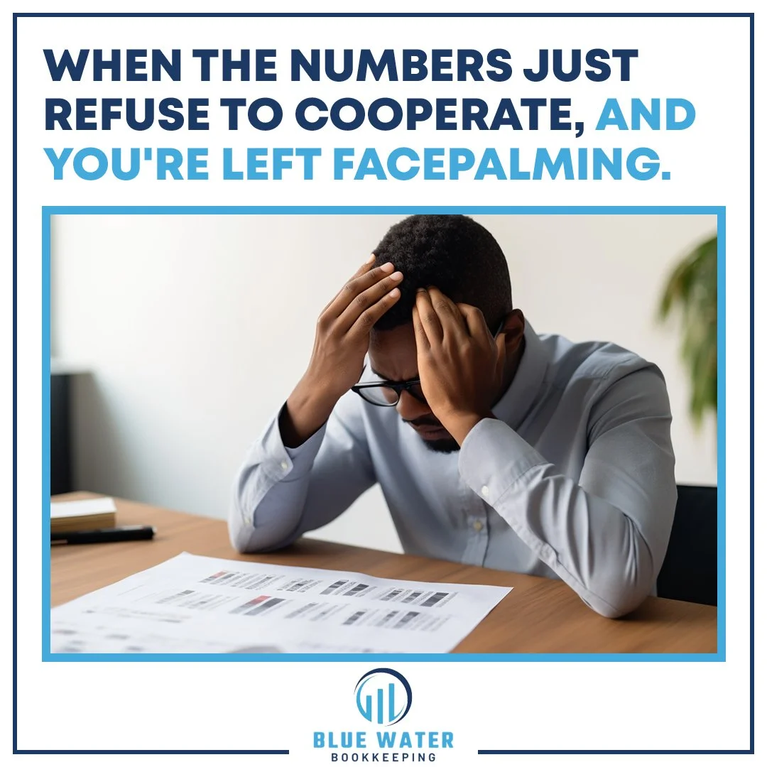 As your dedicated bookkeeper, I'll help you unravel the complexities, identify discrepancies, and bring your balance sheet back into harmony.
Say 'goodbye' to facepalming moments and 'hello' to accurate financial records!
#bookkeeping #smallbusines