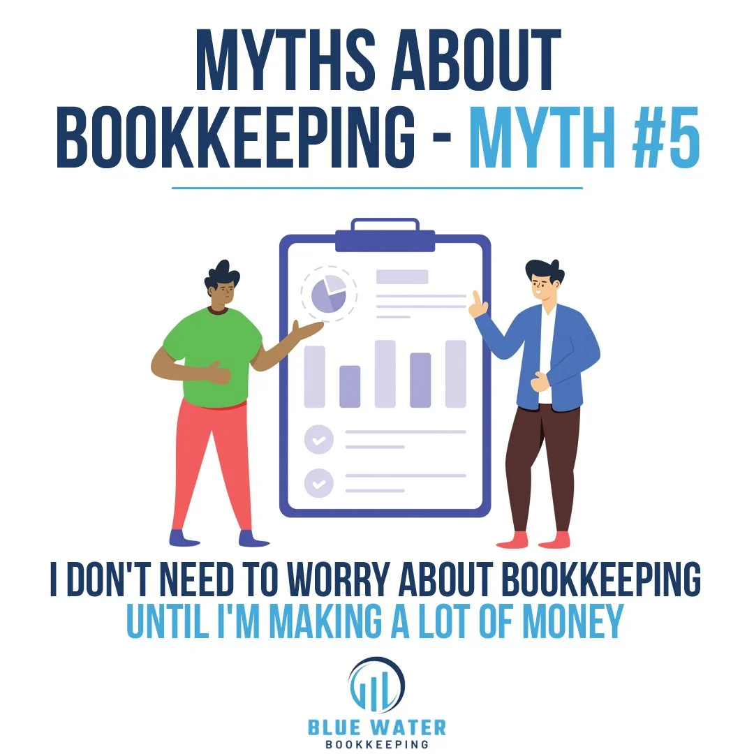 It's a common misconception that bookkeeping is only essential for businesses with substantial profits.
However, regardless of your revenue level, accurate financial records are crucial.
Proper bookkeeping from the start helps you track expenses, m