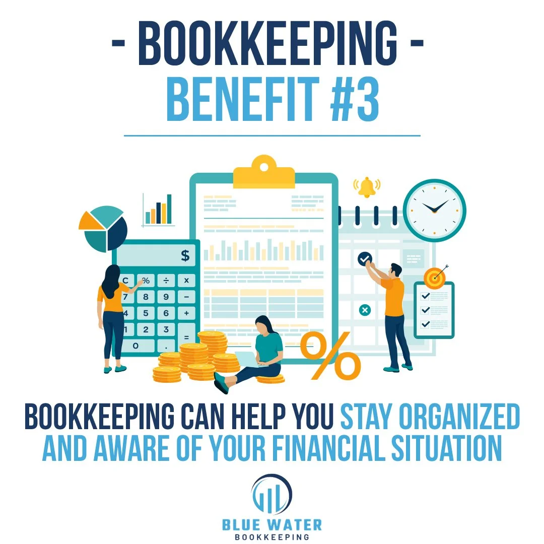 Bookkeeping plays a crucial role in helping you stay organized and aware of your financial situation.
By accurately recording income, expenses, assets, and liabilities, you create a clear picture of your financial health, which is essential for maki