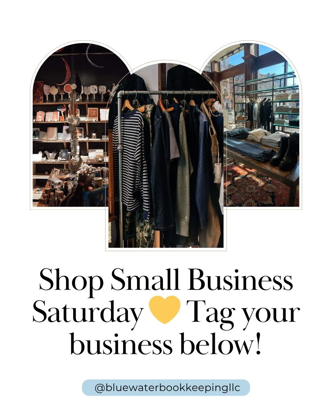 Tag your business below so we can show some love on your page! 

Let&rsquo;s celebrate and support the incredible small business owners making a difference every day.
.
.
.
#SmallBusinessSaturday #ShopSmall #BusinessBookkeeping #BusinessAccounting #B