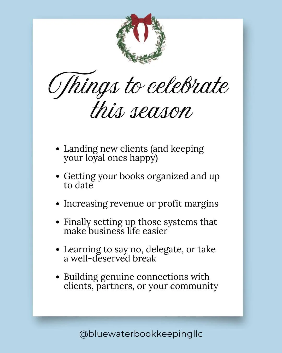 Take a moment to celebrate how far you&rsquo;ve come both in business and in your personal growth. 

Even the small wins count. 

Even the quiet progress matters.

What wins are you celebrating in your business this season?
.
.
.
#BusinessWins #Clien