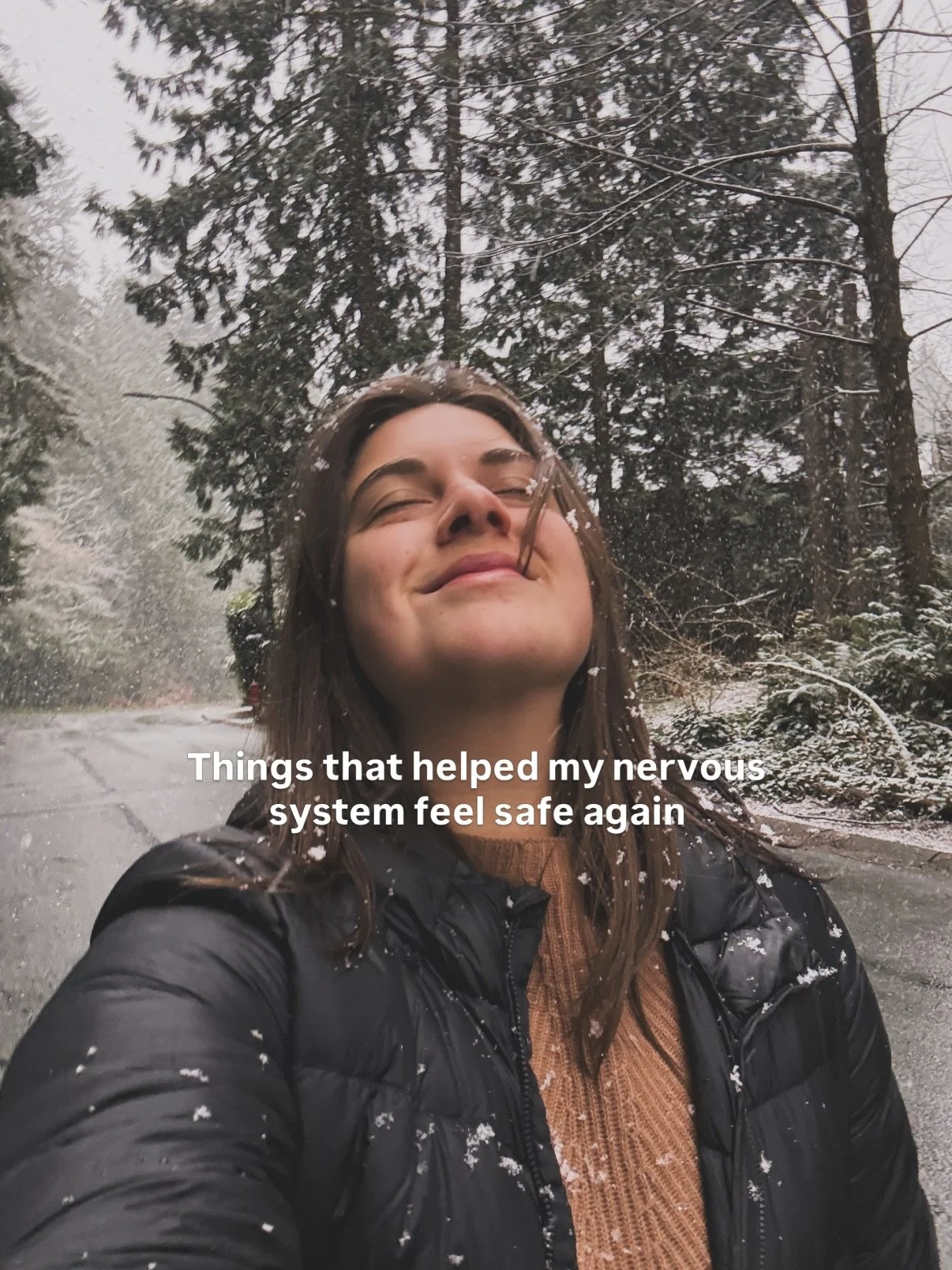 Its been a journey. I dedicated the last year to learning more about myself, spending more time alone + really getting clear on how I want to feel in this life.

These are just a handful of the things that have helped me come back into my body. 

For