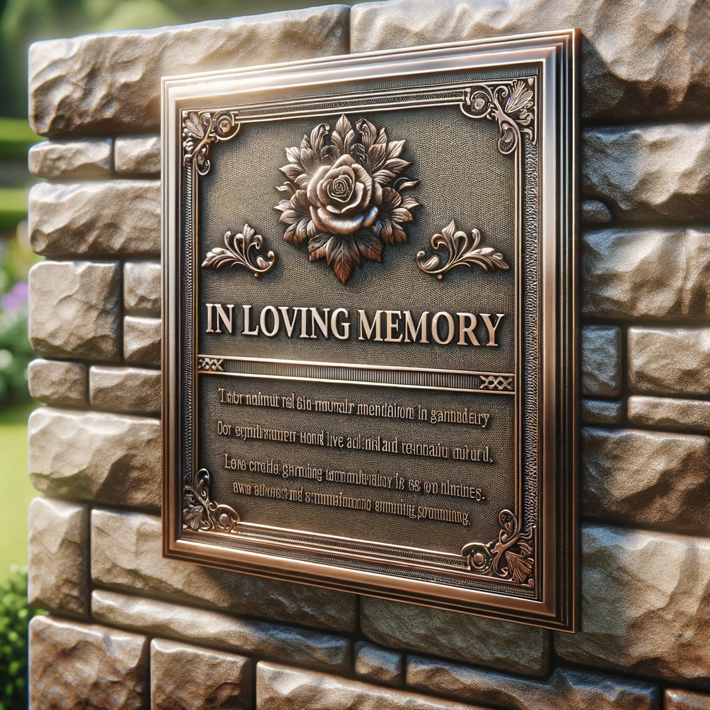 Design Innovations in Memorial Plaques: Embracing Modern Trends