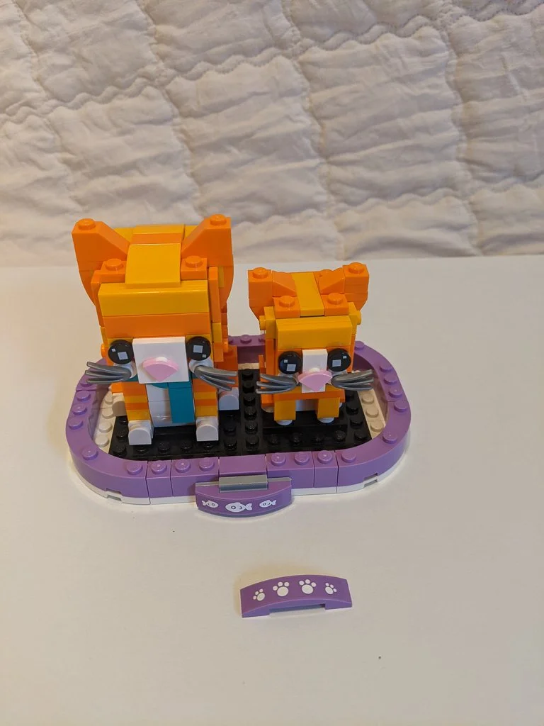 Ginger Tabby & Kitten (SBC)