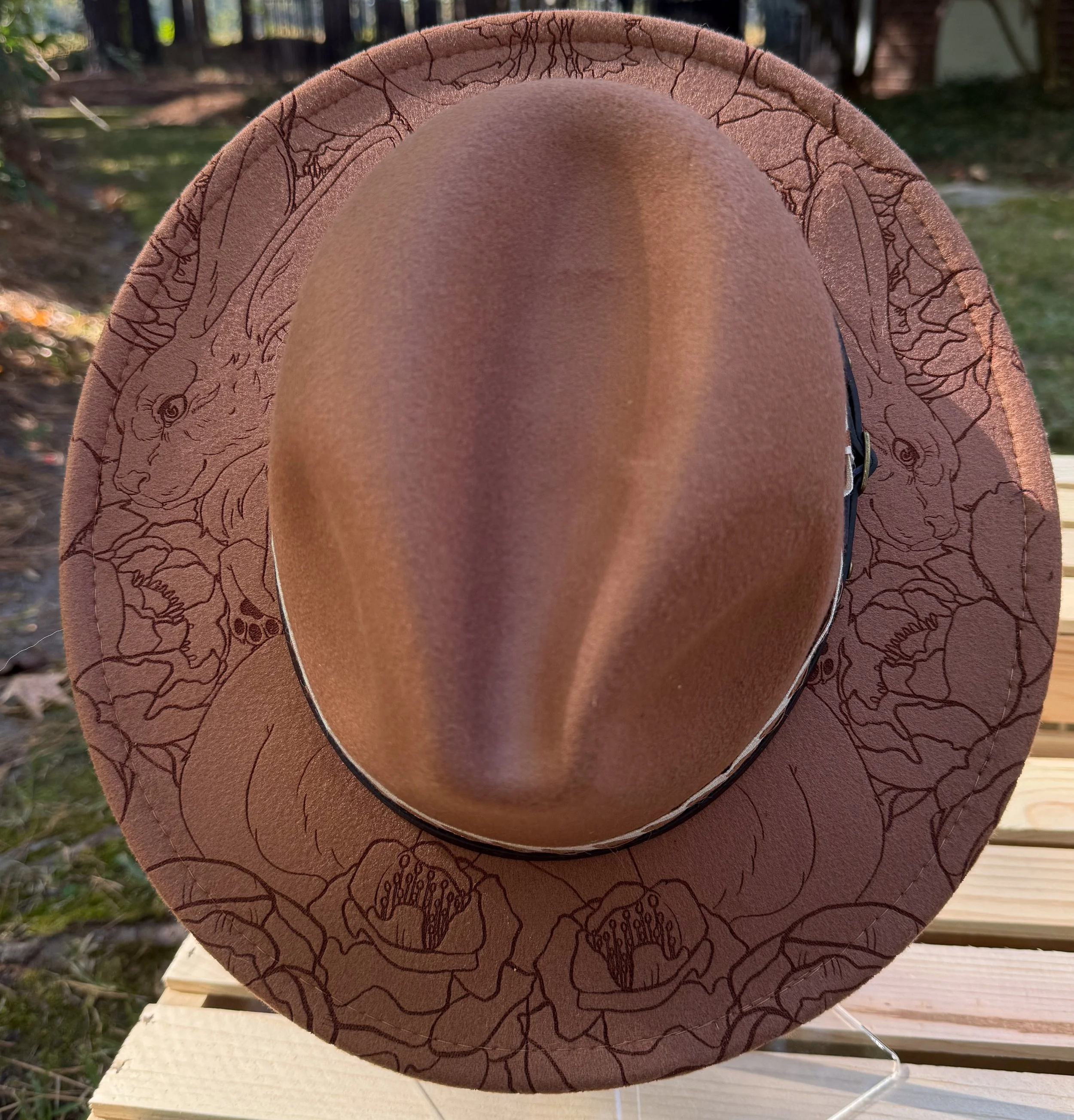 Rabbit Tan Hat