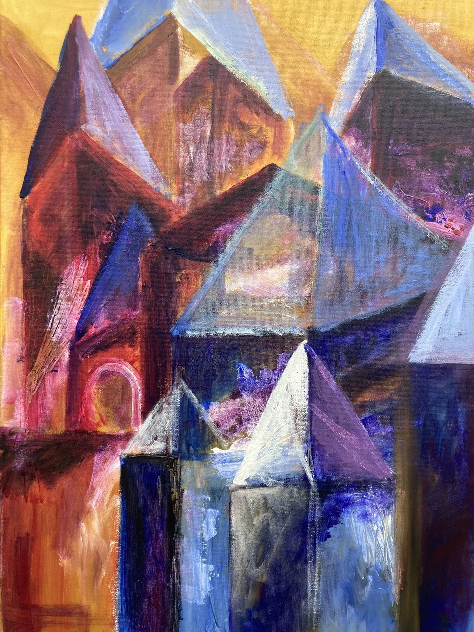 Les Toitures (50x70)