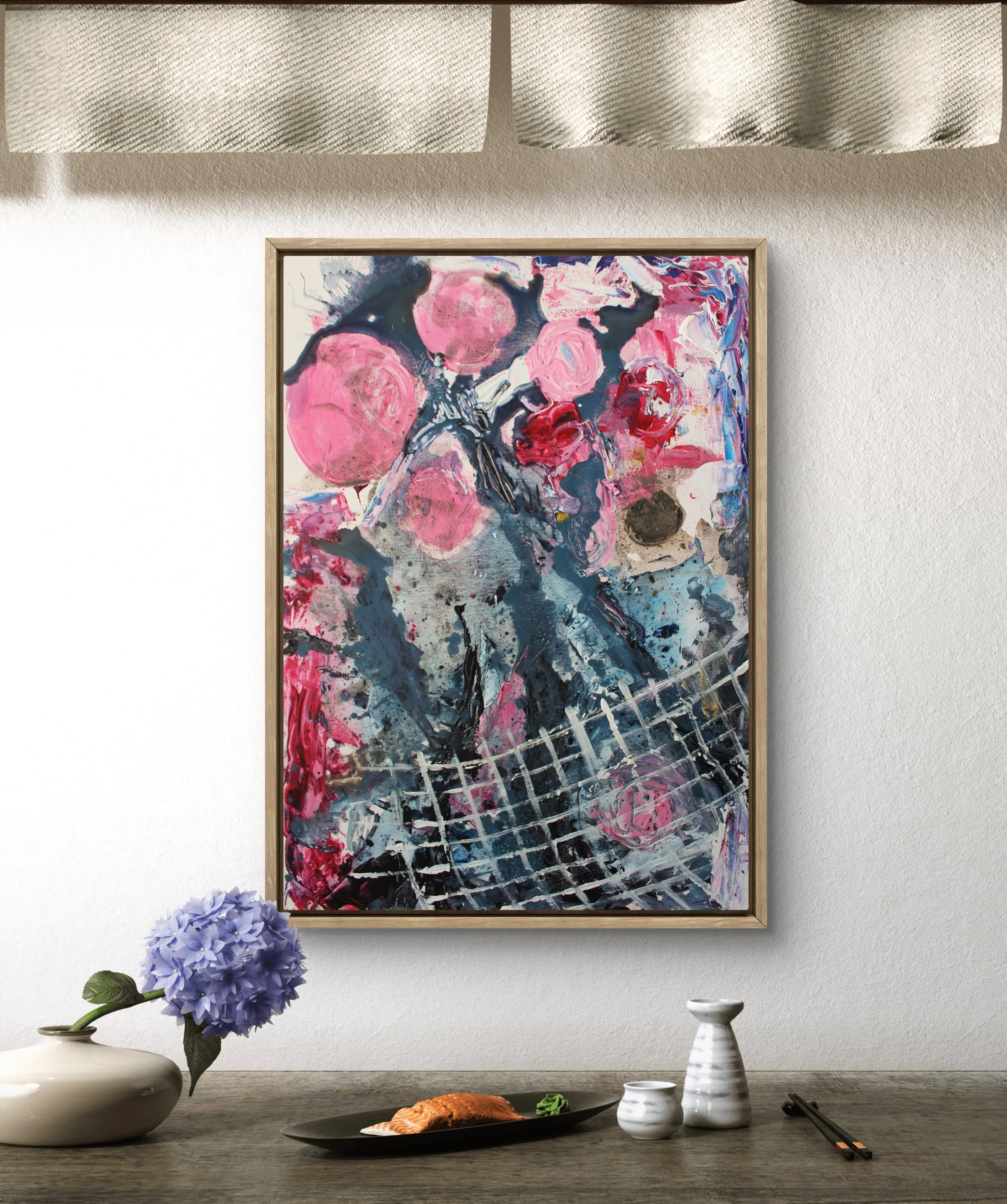 Where the wild roses grow (55x75)