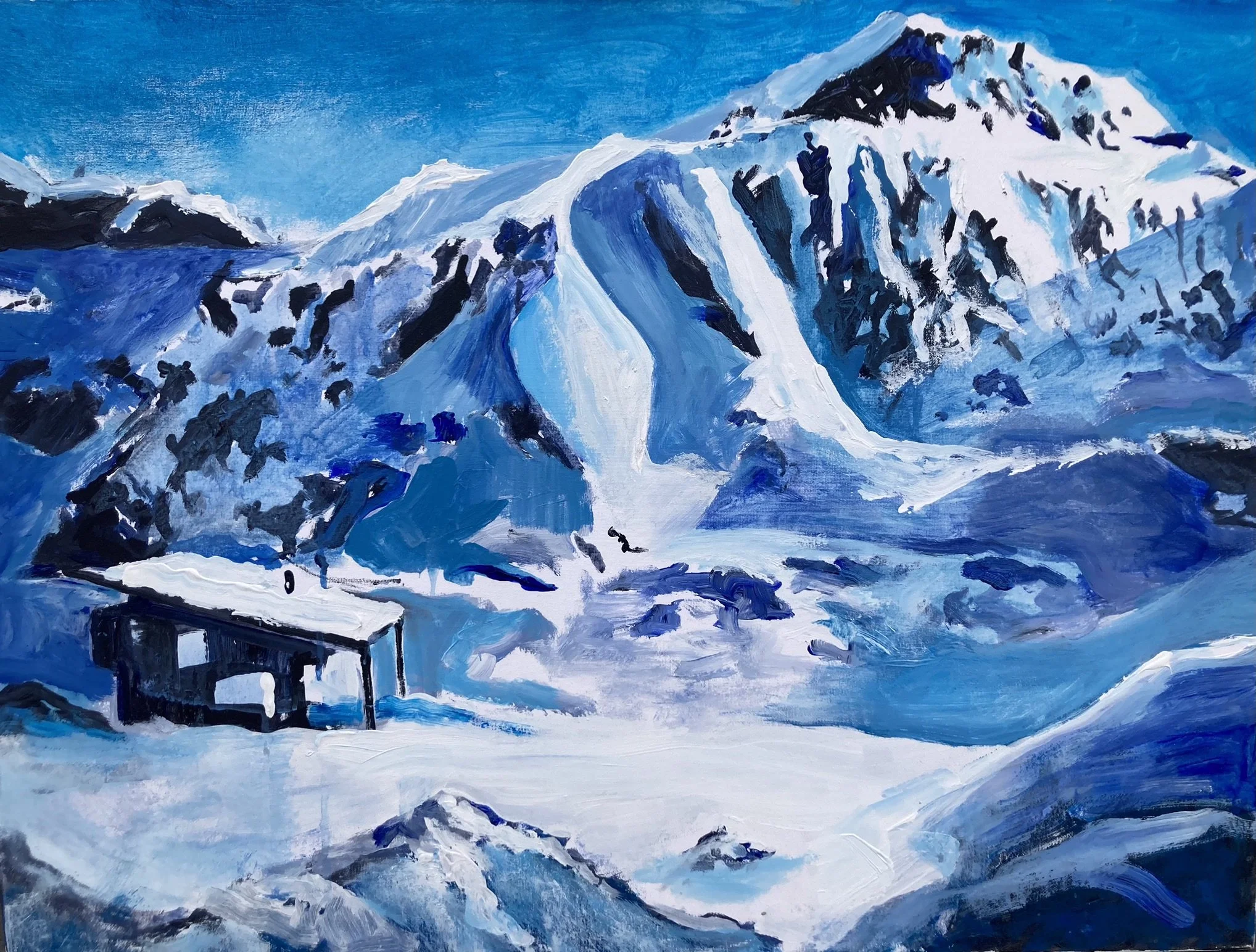 Mountain Lodge (80x60)