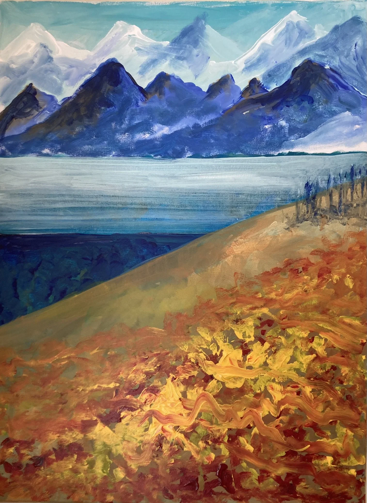 Blaze & Blue (60x80)