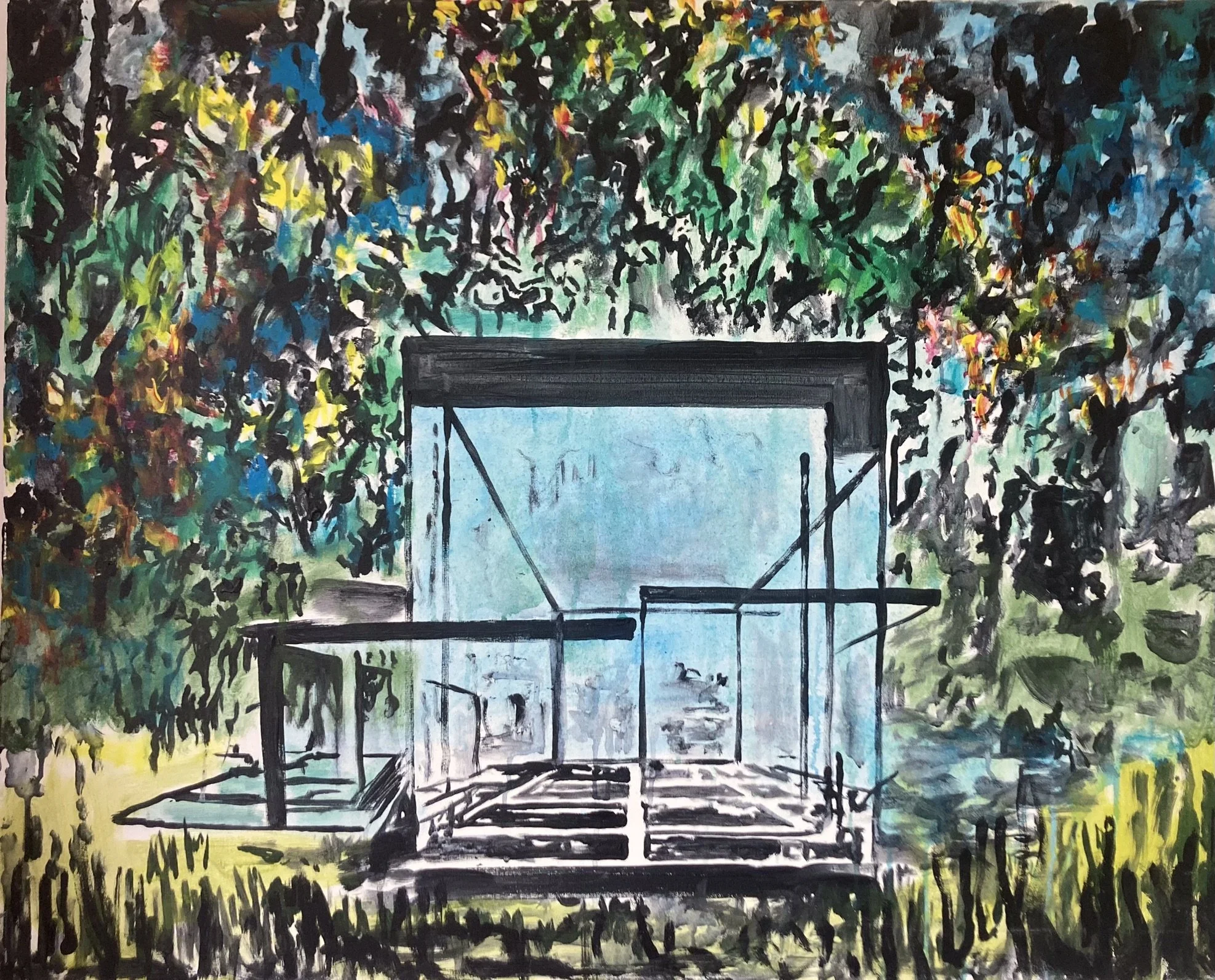 Glass House 2 (100x80)