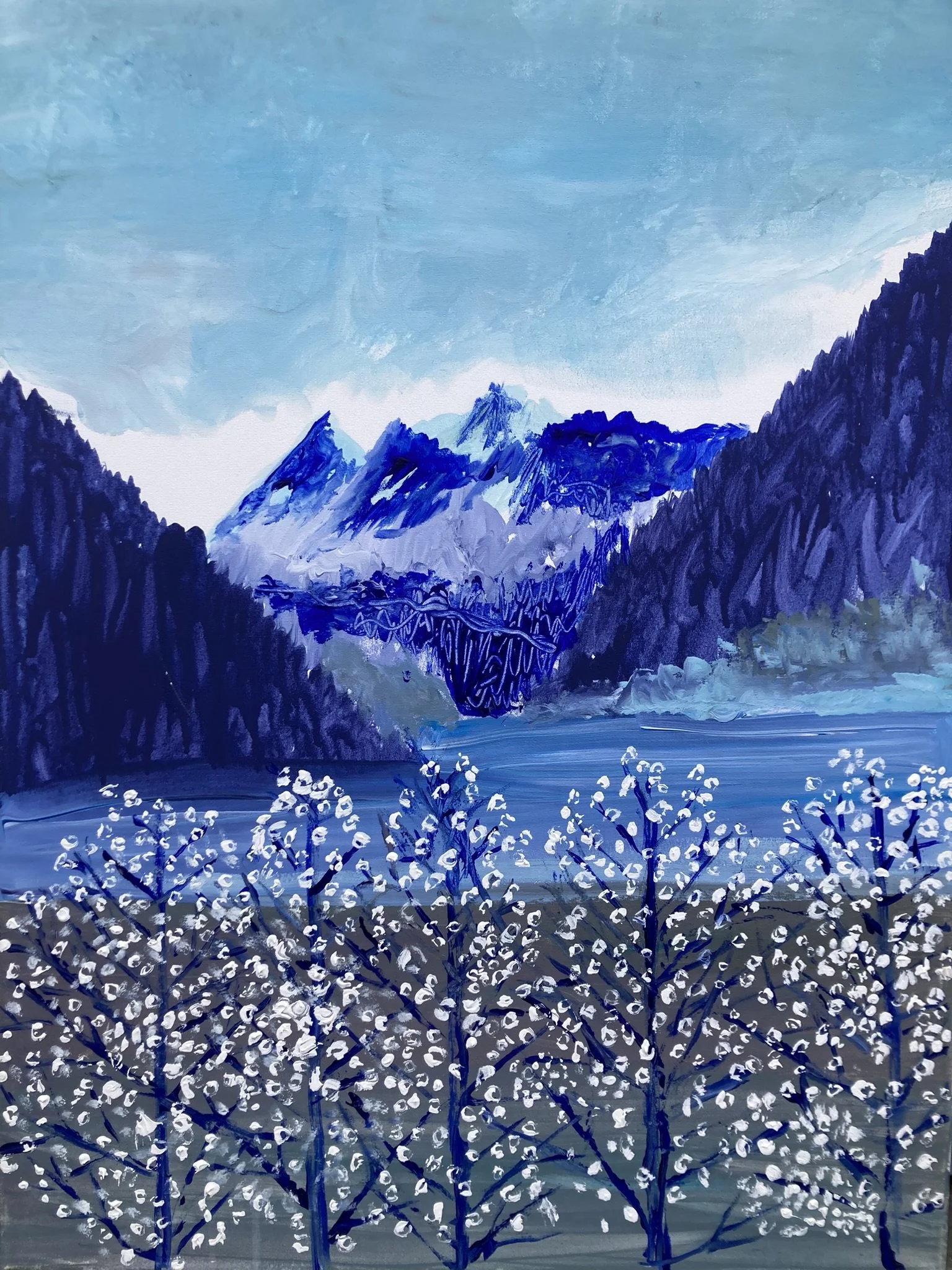 Blue Blossom (60x80)